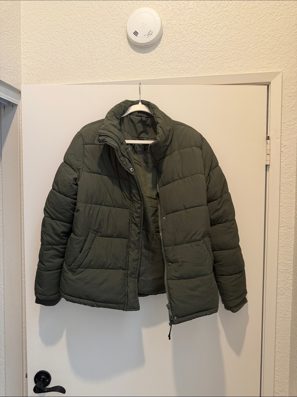 Cotton On Body Olive Green Puffer Jacket